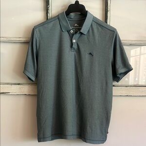 Tommy Bahama Green Polo Shirt Classic Design